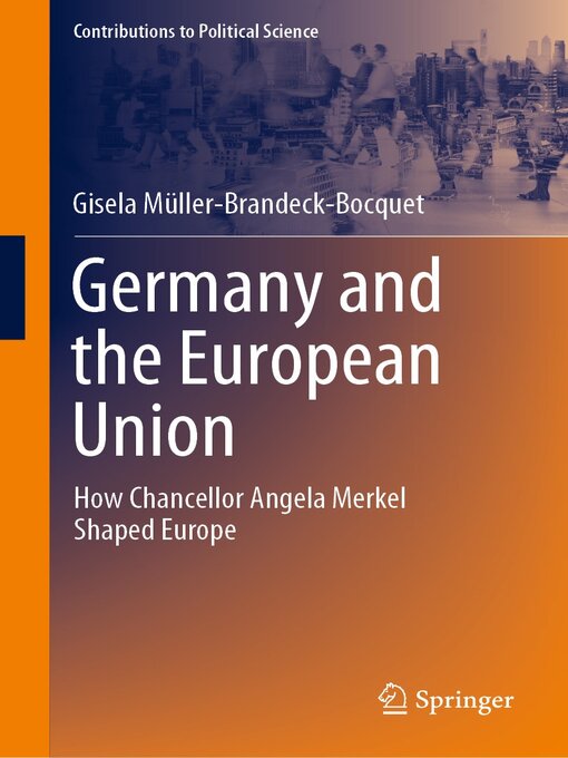 Title details for Germany and the European Union by Gisela Müller-Brandeck-Bocquet - Available